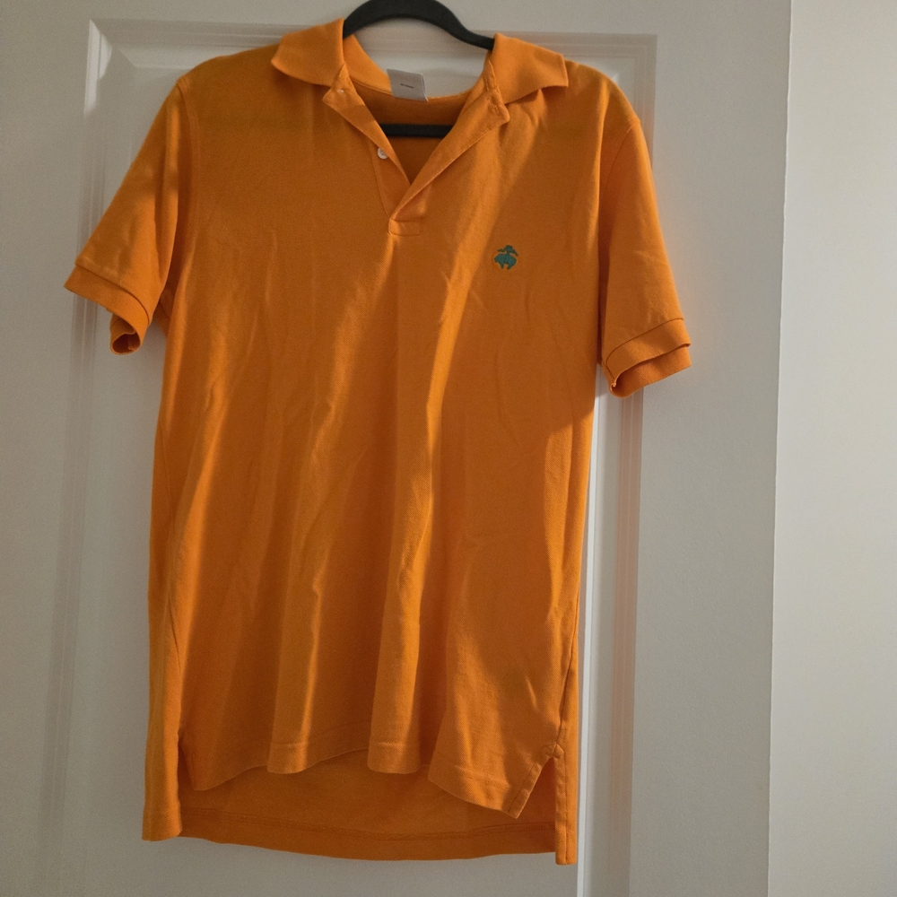 Brooks Brothers Bright Orange Polo Shirt